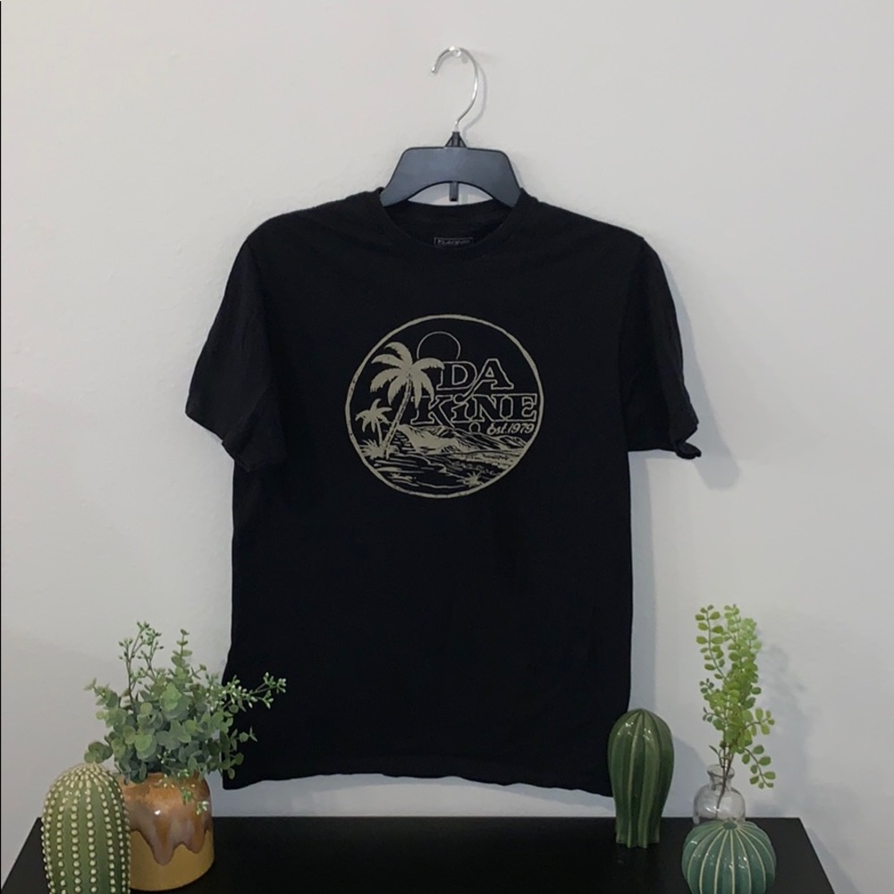 Dakine Black Graphic Logo Tee